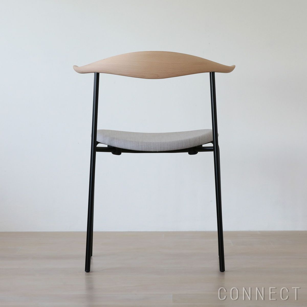 CARL HANSEN & SON（カール・ハンセン＆サン） / CH88P / ビーチ材・ソープ仕上げ・ブラック脚 / Canvas 0716 / ダイニングチェア