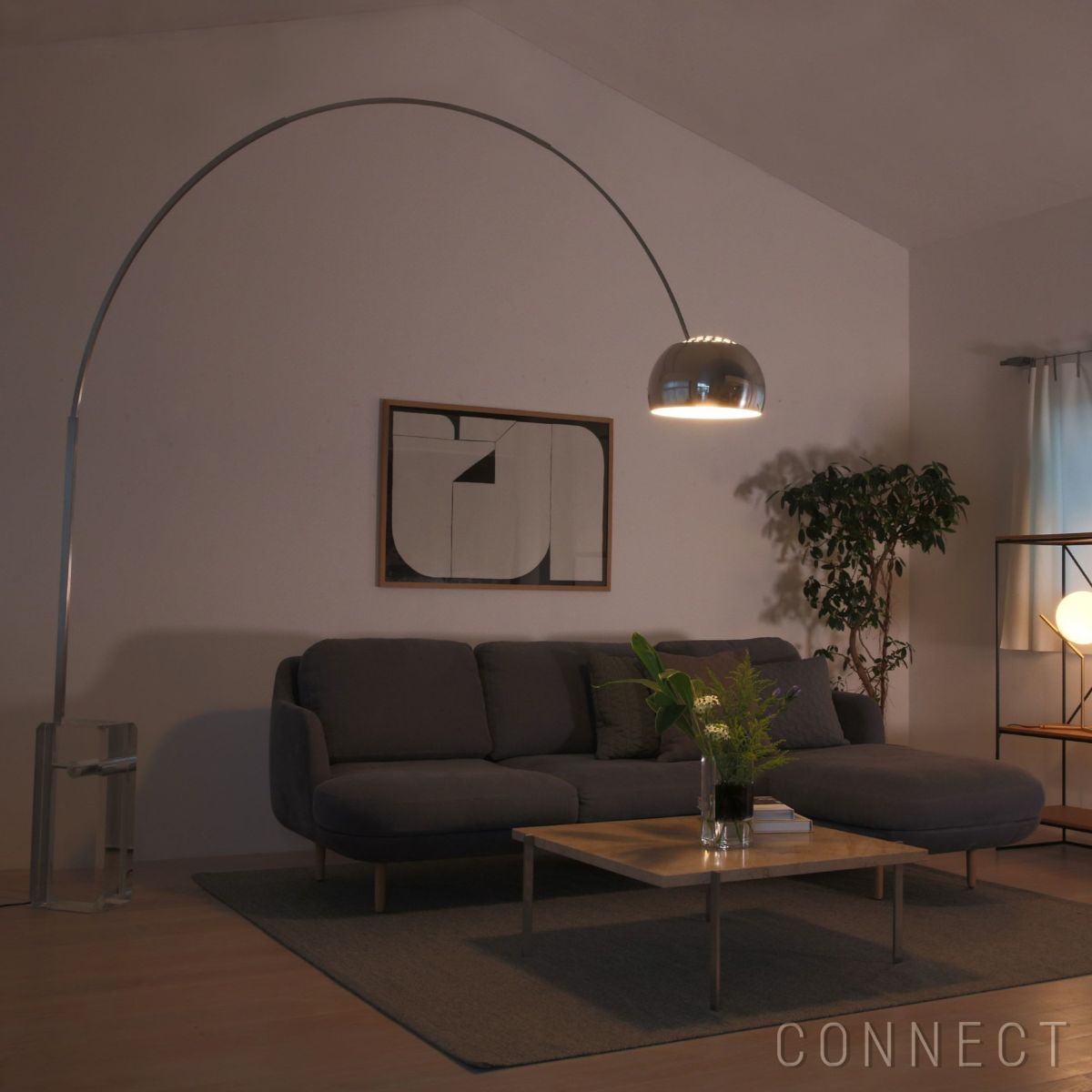 FLOS（フロス） / ARCO K（アルコ ケイ） / E26 / フロアランプ