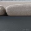 【アウトレット】Vitra（ヴィトラ） / Suita Sofa 2-Seater（スイタソファ 2シーター）バッククッション クラシック トレー付き / Dumet 17 sand melange / ベーシックダーク脚・パウダーコート仕上げ