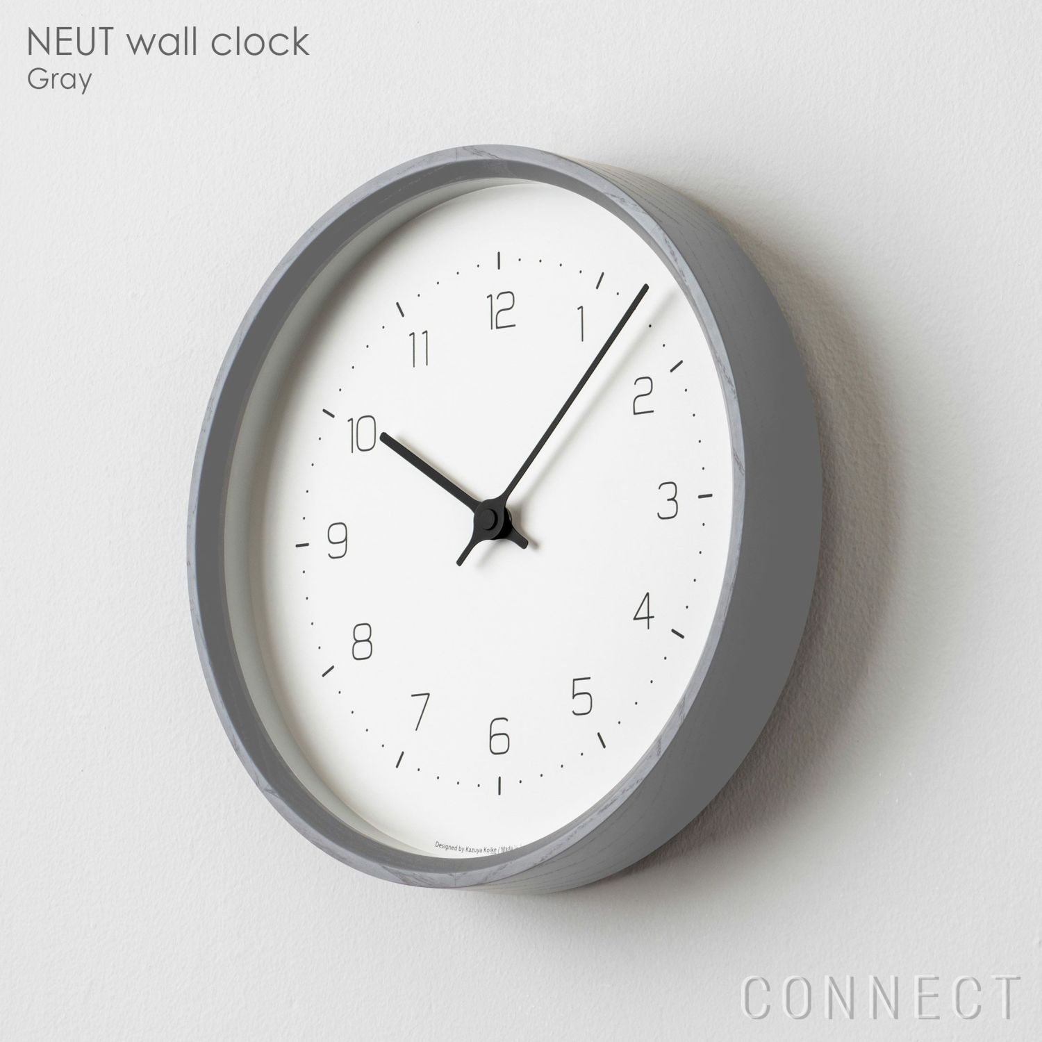 Lemnos（レムノス） / NEUT wall clock（ニュート ウォール クロック） / 掛け時計