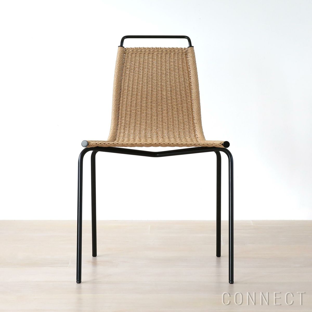 CARL HANSEN & SON （カール・ハンセン＆サン） / PK1（ピーケー1）/ ナチュラルペーパーコード / ブラック脚