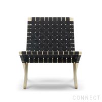 CARL HANSEN & SON （カール・ハンセン＆サン） / MG501 キューバチェア / オーク材・ソープ仕上げ・ブラックコットンウェビング / ラウンジチェア