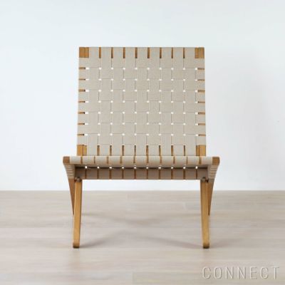 公式ビジュアルブックプレゼント》【ポイント10倍】CARL HANSEN & SON （カール・ハンセン＆サン） / MG501 キューバチェア /  オーク材・オイル仕上げ・コットンウェビング / ラウンジチェア | CONNECT