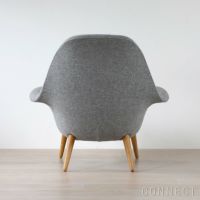 FREDERICIA（フレデリシア） / Swoon Lounge Armchair（スウーンラウンジアームチェア） / Model 1770 / オーク材・オイル仕上げ / Hallingdal 130（ハリンダル）
