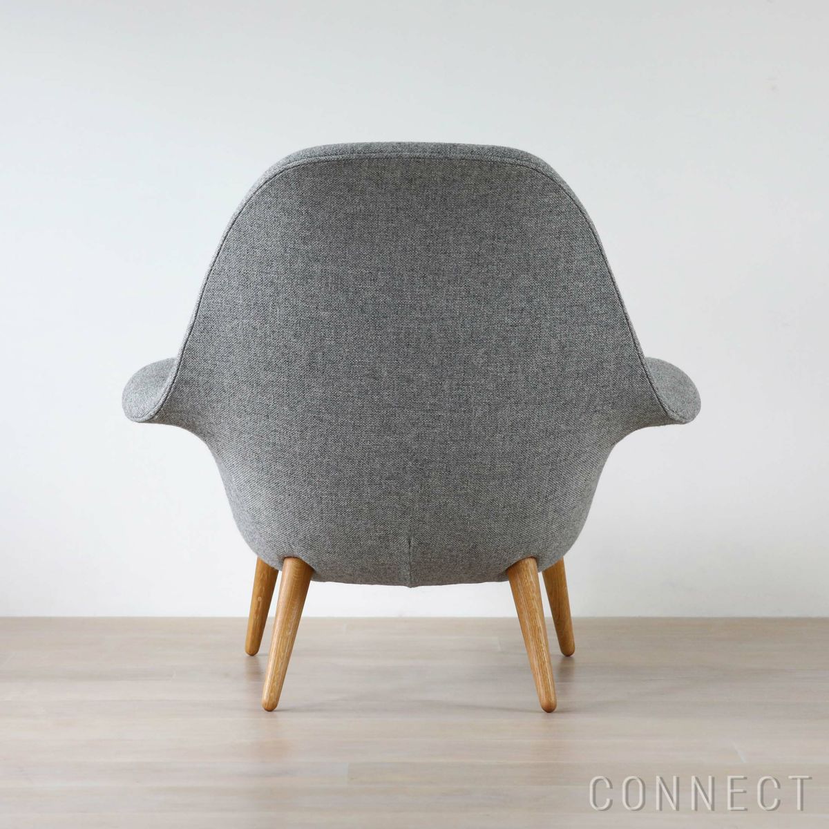FREDERICIA（フレデリシア） / Swoon Lounge Armchair（スウーンラウンジアームチェア） / Model 1770 / オーク材・オイル仕上げ / Hallingdal 130（ハリンダル）