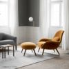 FREDERICIA（フレデリシア） / Swoon Lounge Armchair（スウーンラウンジアームチェア） / Model 1770 / オーク材・オイル仕上げ / Hallingdal 130（ハリンダル）