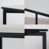 【アウトレット】Vitra（ヴィトラ） / Map Table（マップテーブル）台形 W1500 / ベーシックダーク脚・パウダーコート仕上げ / ブレーキ・キャスター付き / デスク