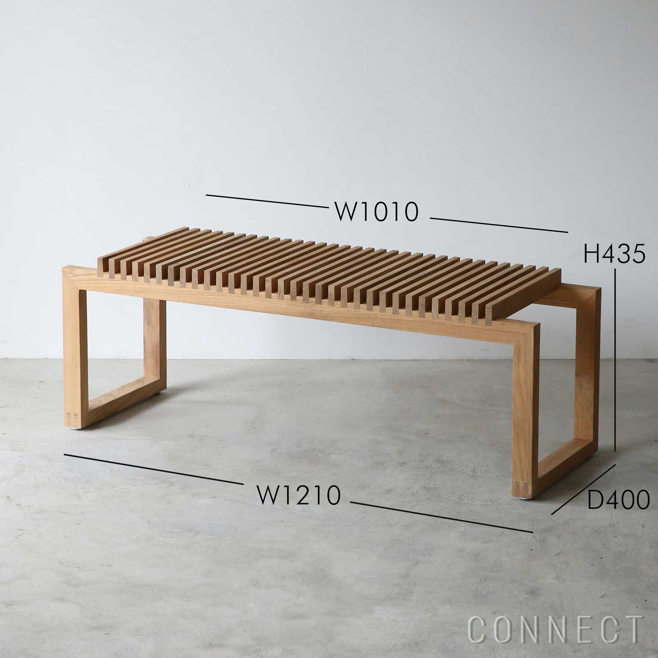 SKAGERAK（スカゲラック） / Cutter Bench（カッター ベンチ） / チーク材 / 屋内・屋外兼用