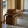 SKAGERAK（スカゲラック） / Cutter Bench（カッター ベンチ） / チーク材 / 屋内・屋外兼用