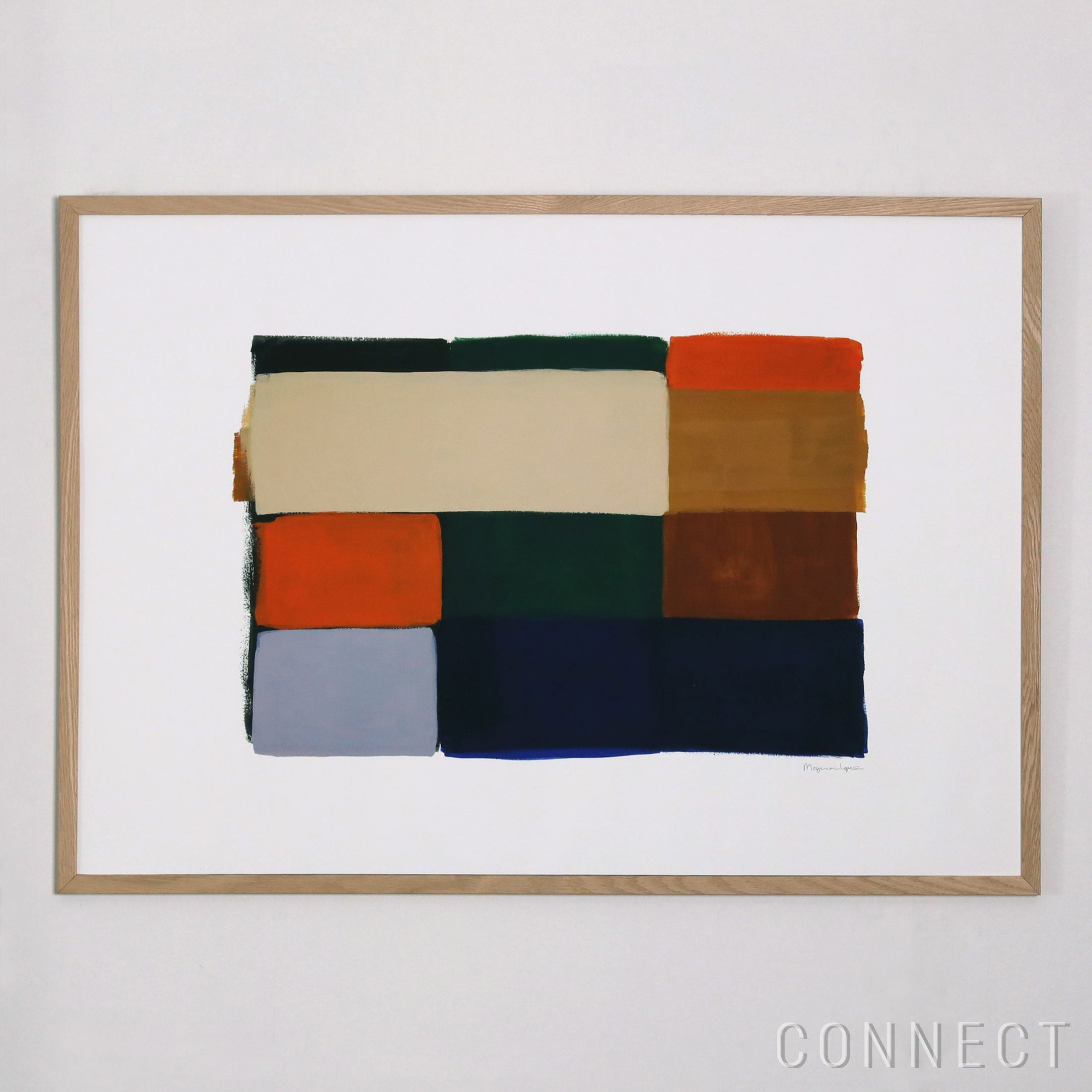 THE POSTER CLUB（ザ・ポスタークラブ） / Berit Mogensen Lopez（ベリット・モーエンセン・ロペス） / Colour Squares 01 70×100cm / ポスターのみ（フレームなし）