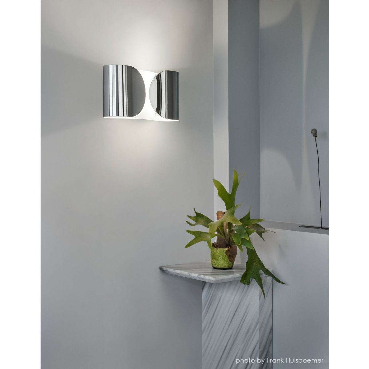 FLOS（フロス） / FOGLIO（フォリオ） / クローム / ウォールランプ 【要電気工事】