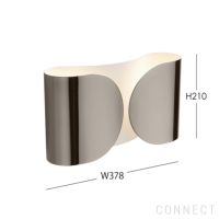 FLOS（フロス） / FOGLIO（フォリオ） / ブラックニッケル / ウォールランプ 【要電気工事】