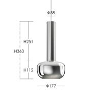Louis Poulsen（ルイスポールセン） / VL 56 Pendant（VL56 ペンダント） / シルヴァー・クローム / ペンダントライト