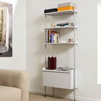 HAY（ヘイ） / PIER SYSTEM 131 1 COLUMN（ピアシステム） / シェルフ＋キャビネット / W82×D34×H209 / 壁面収納