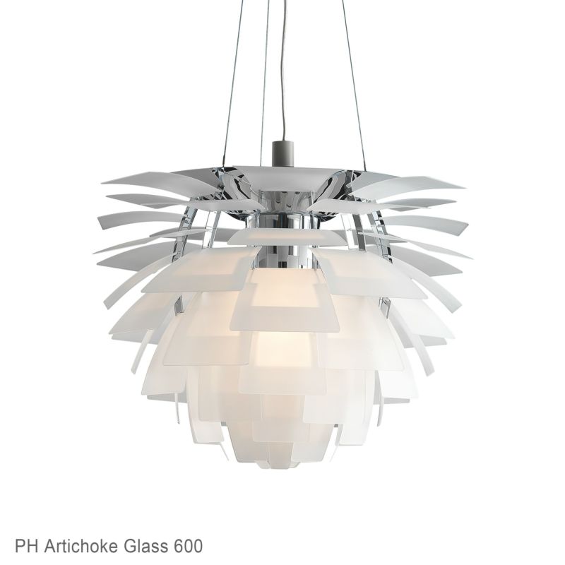 Louis Poulsen（ルイスポールセン） / PH Artichoke Glass 600（PHアーティチョークグラス600） / 組込LED 2700K / ペンダントライト【要電気工事】