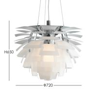 Louis Poulsen（ルイスポールセン） / PH Artichoke Glass 720（PHアーティチョークグラス720） / 組込LED 3000K / ペンダントライト【要電気工事】