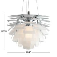 Louis Poulsen（ルイスポールセン） / PH Artichoke Glass 840（PHアーティチョークグラス840） / 組込LED 3000K / ペンダントライト【要電気工事】