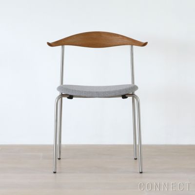 【DINING SET キャンペーン対象・pt10倍】CARL HANSEN & SON（カール・ハンセン＆サン） / CH88P / オーク材・オイル仕上げ・ステンレス脚 / Re-wool 108（リウール） / ダイニングチェア