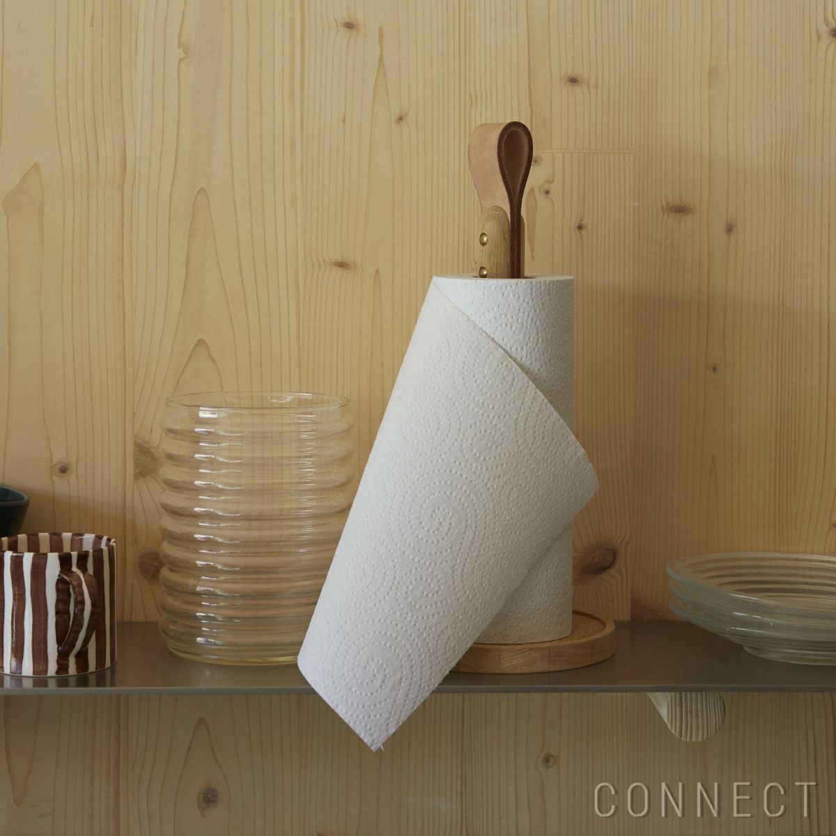 SKAGERAK（スカゲラック） / Norr Paper Towel Holder（ノール ペーパー タオル ホルダー） / オーク材 / キッチンペーパーホルダー