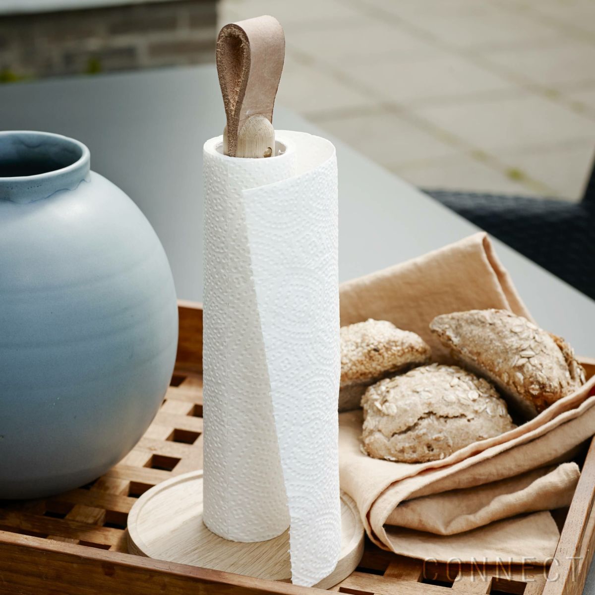 SKAGERAK（スカゲラック） / Norr Paper Towel Holder（ノール ペーパー タオル ホルダー） / オーク材 / キッチンペーパーホルダー