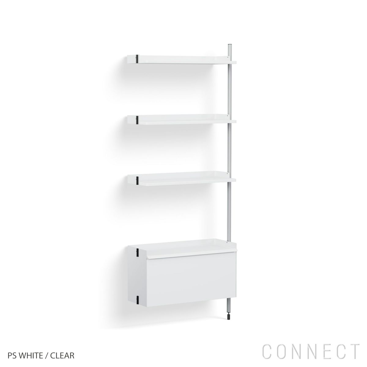 HAY（ヘイ） / PIER SYSTEM 130 ADD-ON（ピアシステム） / シェルフ＋キャビネット / W80×D34×H209 / 壁面収納