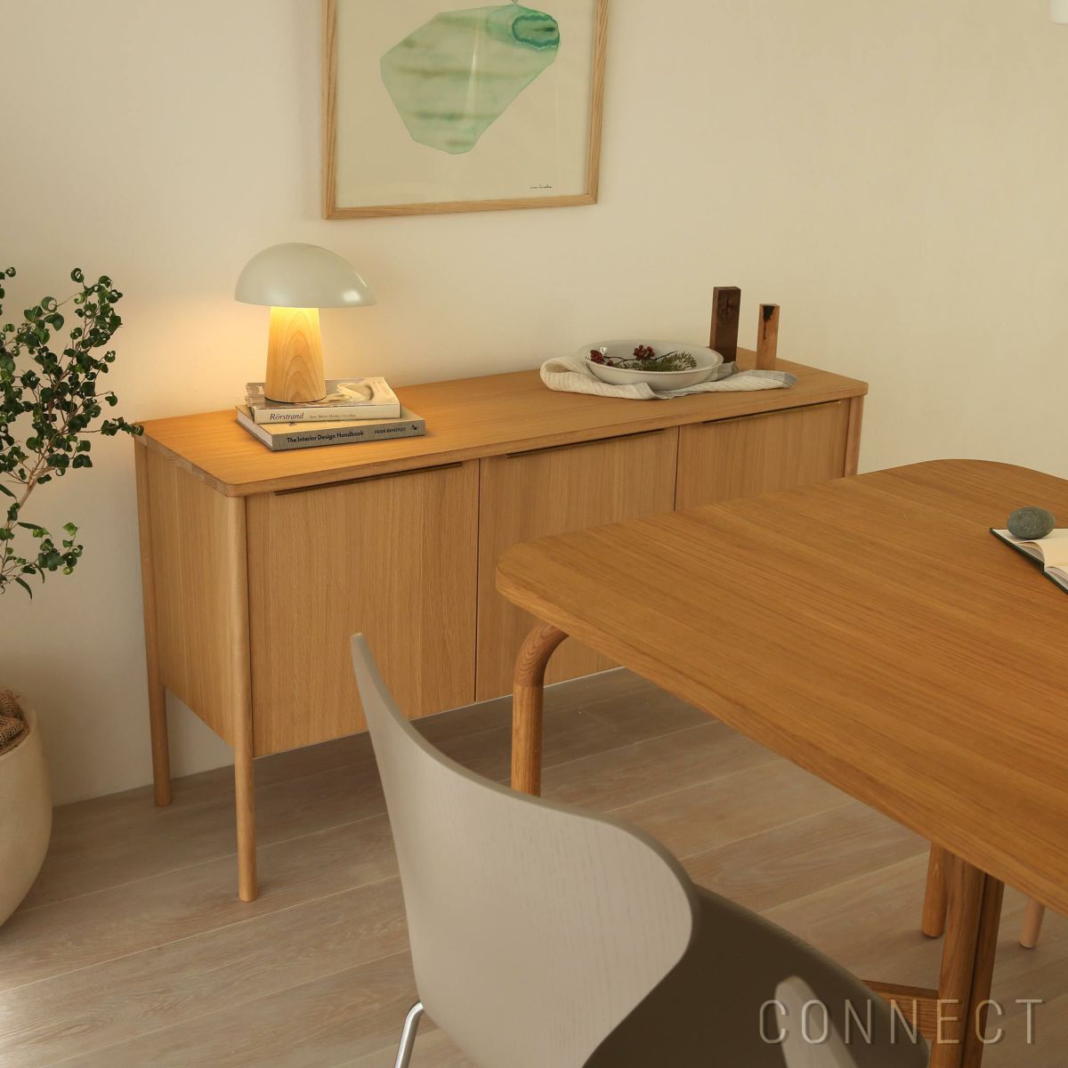 SKAGERAK（スカゲラック） / Jut Cabinet（ジュト キャビネット） / 真鍮 / オーク材・オイル仕上げ / 収納