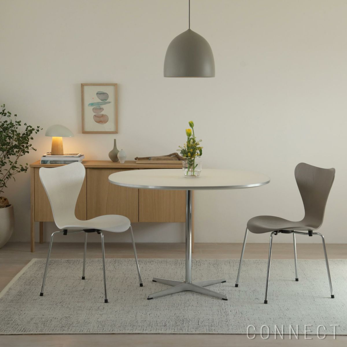 SKAGERAK（スカゲラック） / Jut Cabinet（ジュト キャビネット） / 真鍮 / オーク材・オイル仕上げ / 収納