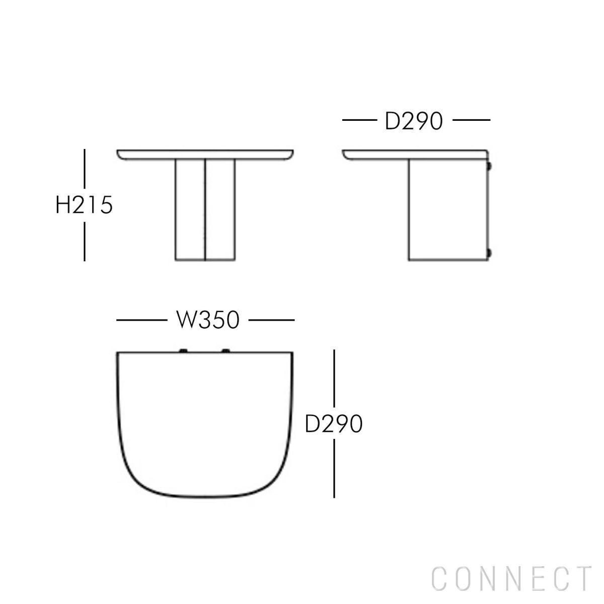 HAY（ヘイ） / KORPUS SHELF（コーパスシェルフ） / ブリックレッド / Sサイズ / 石膏ボードアンカー付き / ウォールシェルフ