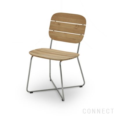 FRITZ HANSEN（フリッツ・ハンセン） / SKAGERAK（スカゲラック） / Lilium Chair（リリウム チェア） / チーク材 / ステンレススチール / 屋外・アウトドア用