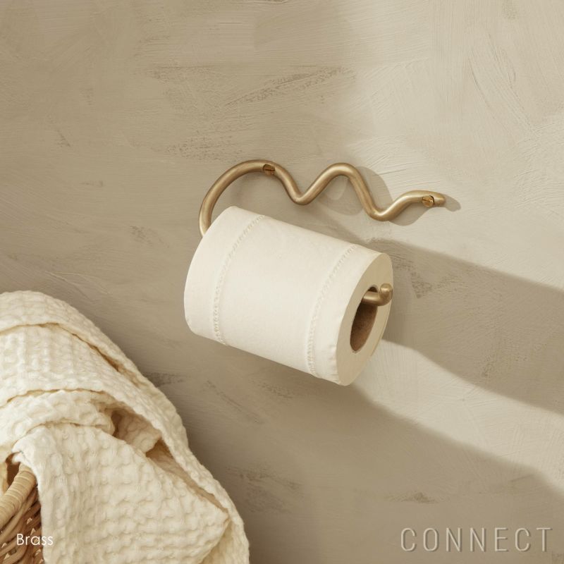 ferm LIVING （ファームリビング）/ Curvature Toilet Paper Holder / トイレットペーパー・ホルダー