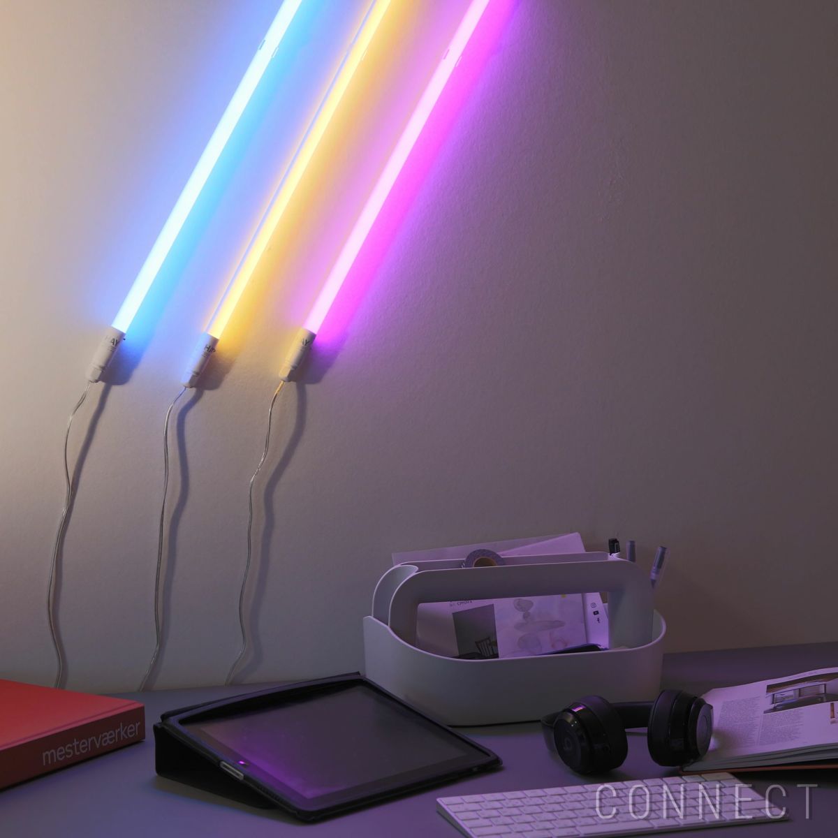 HAY（ヘイ） / NEON TUBE LED SLIM（ネオンチューブ） / 50cm / ピンク / チューブライト