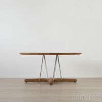 CARL HANSEN & SON （カール・ハンセン＆サン） E021 / EMBRACE LOUNGE TABLE / オーク材・オイル仕上げ・ブラック脚 / φ80cm / コーヒーテーブル