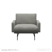 FRITZ HANSEN（フリッツ・ハンセン） / LISSONI（リッソーニソファ） / PL111S / ラウンジチェア / Sunniva 153（スニバ）ライトグレー