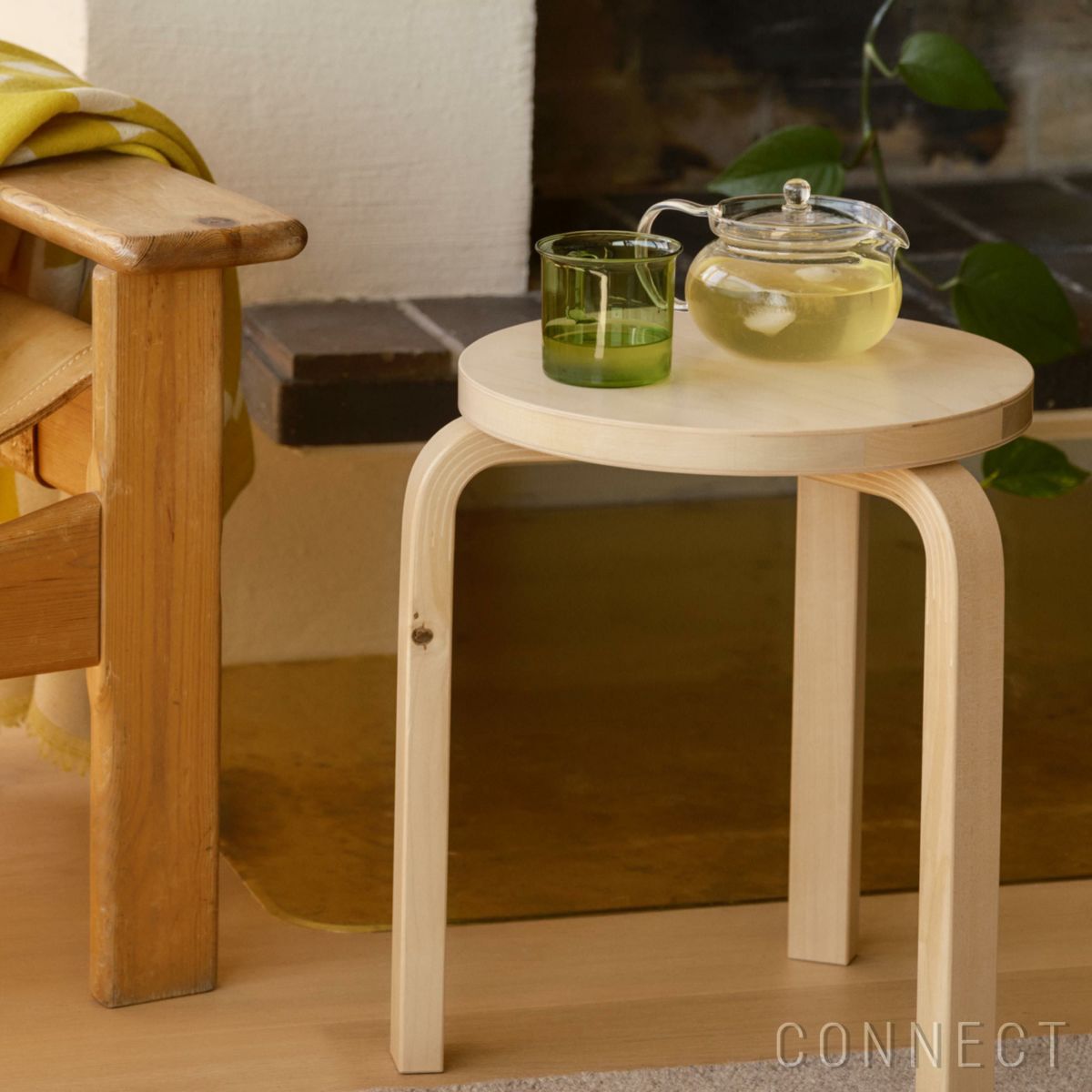 Artek（アルテック） / STOOL 60 Wild Birch（ワイルドバーチ） / バーチ材 / ナチュラルラッカー