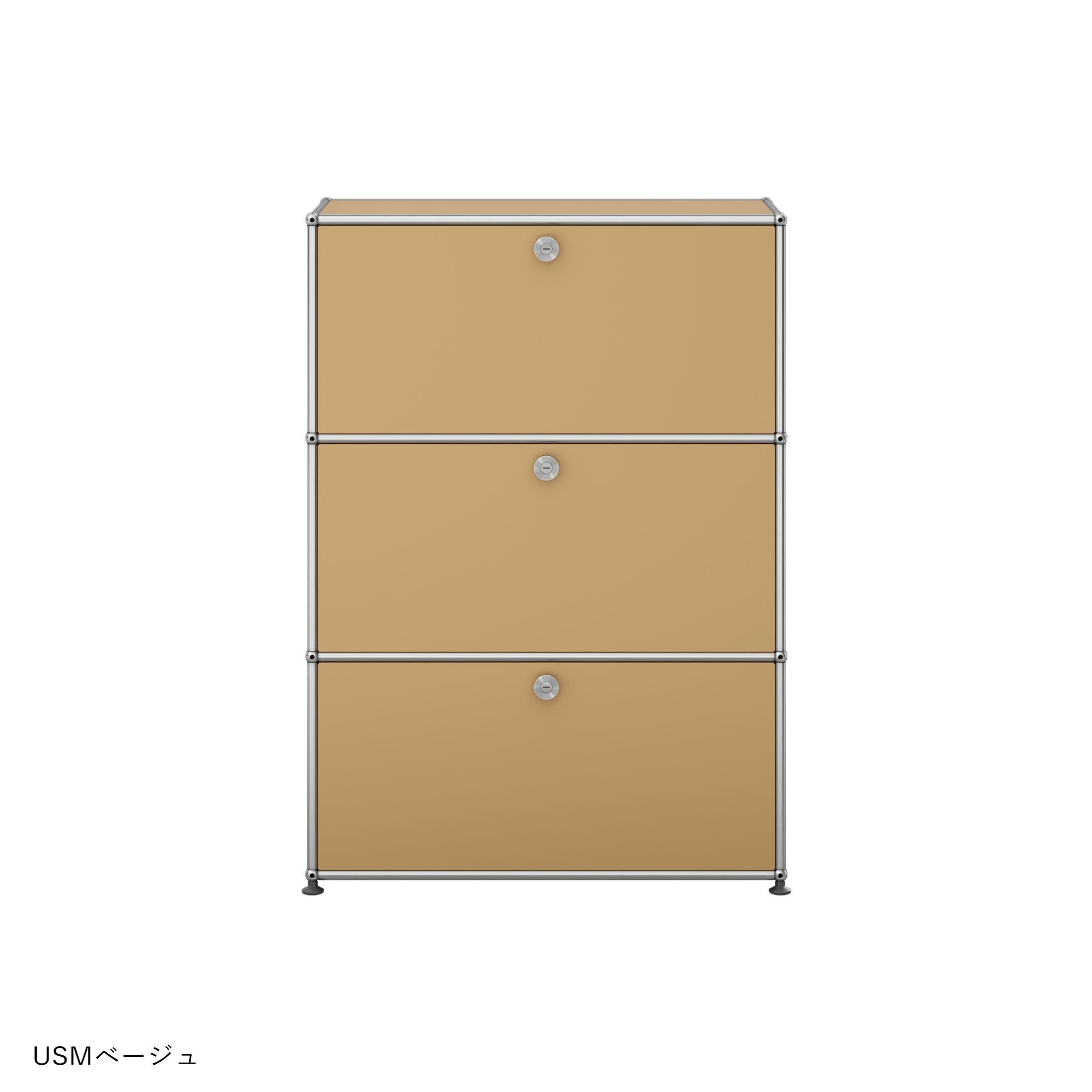 【年越しキャンペーンA】USMハラー（ユーエスエムハラー） / Cabinet（キャビネット） / W773×D373×H1090mm / ドロップダウンドア×2 エクステンションドア×1［短納期品］