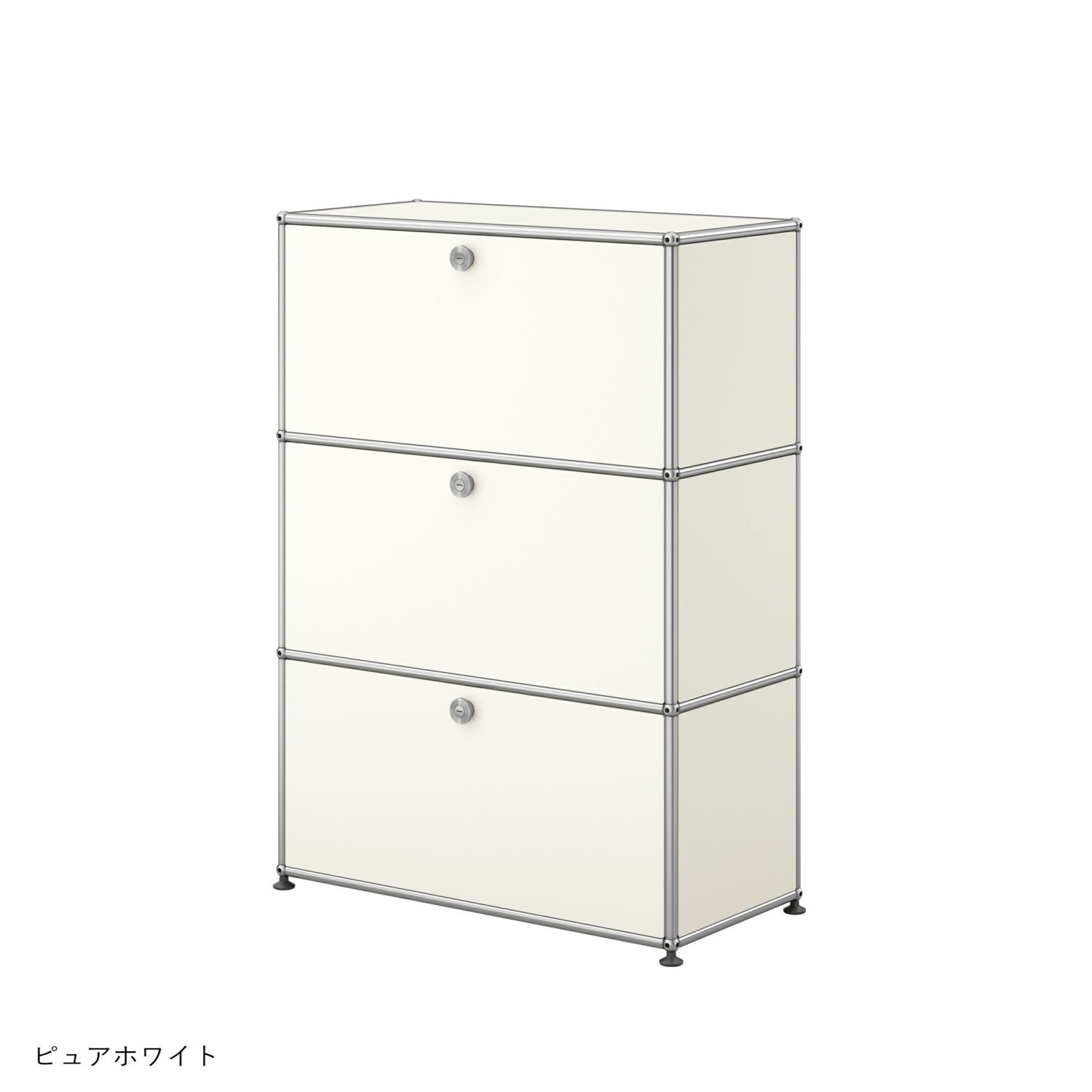 【年越しキャンペーンA】USMハラー（ユーエスエムハラー） / Cabinet（キャビネット） / W773×D373×H1090mm / ドロップダウンドア×2 エクステンションドア×1［短納期品］