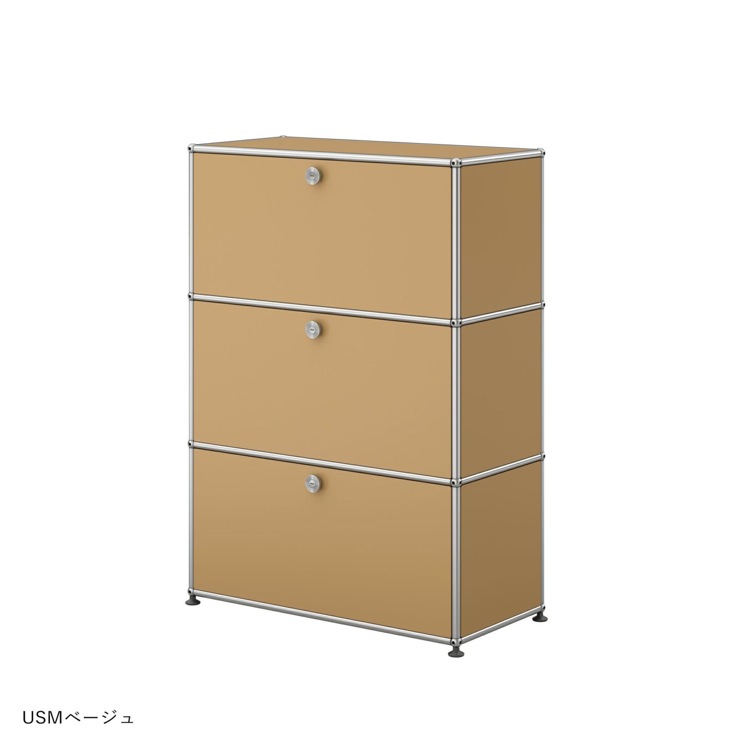 【年越しキャンペーンA】USMハラー（ユーエスエムハラー） / Cabinet（キャビネット） / W773×D373×H1090mm / ドロップダウンドア×2 エクステンションドア×1［短納期品］