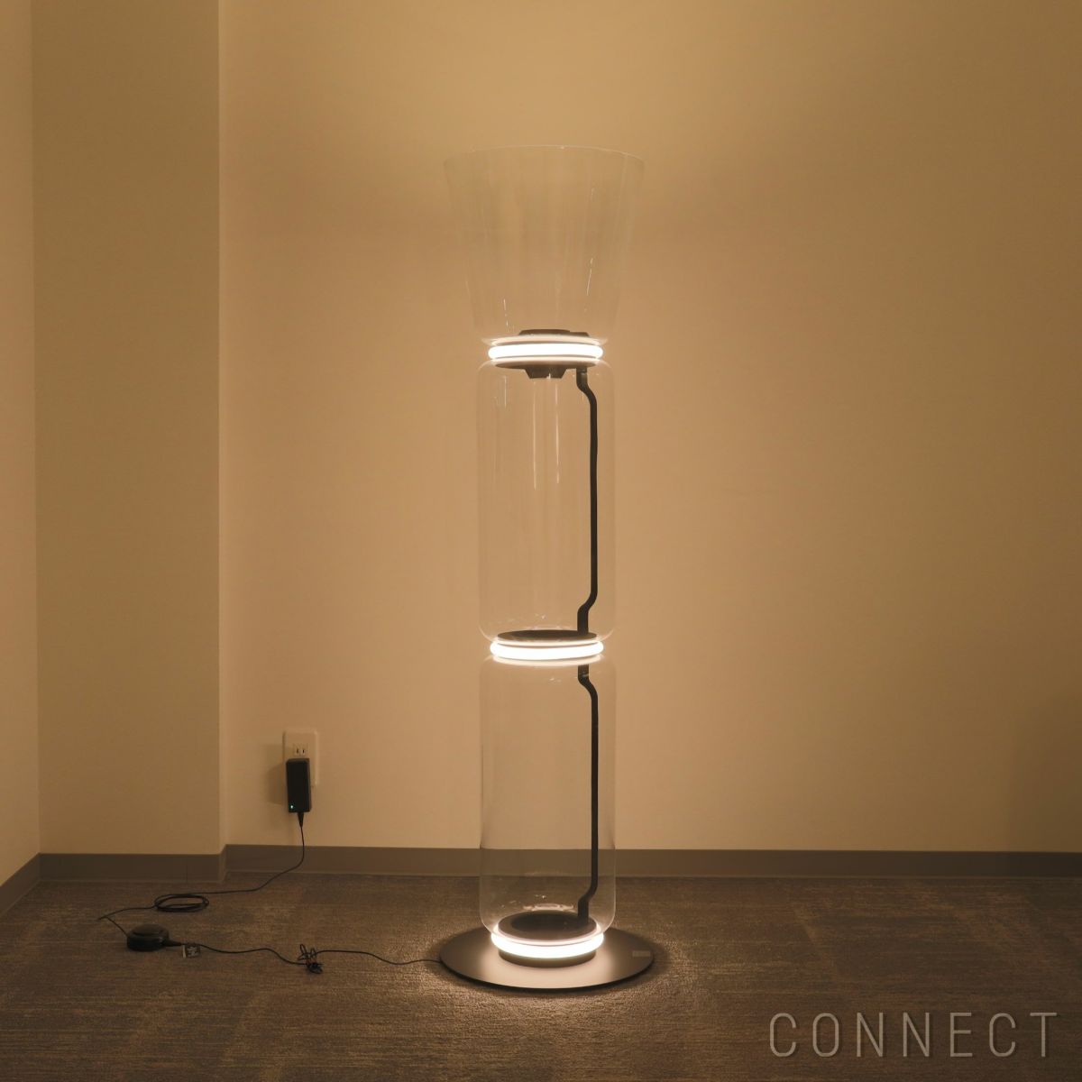 FLOS（フロス） / NOCTAMBULE F2（ノクタンブルF2） HIGH CYLINDERS & CONE SMALL BASE / フロアランプ