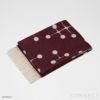 【期間限定販売】Vitra（ヴィトラ） / Eames Wool Blanket（イームズ ウール ブランケット） / ボルドー / 135×200cm / Eames Special Collection 2023