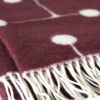 【期間限定販売】Vitra（ヴィトラ） / Eames Wool Blanket（イームズ ウール ブランケット） / ボルドー / 135×200cm / Eames Special Collection 2023
