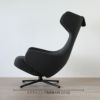 Vitra（ヴィトラ） / Grand Repos（グランレポ）ラウンジチェア / Dumet（デュメ）carbon black / ベーシックダークベース・パウダーコート仕上げ / SH40cm（Low）