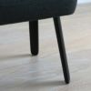 Vitra（ヴィトラ） / Grand Repos（グランレポ）パンチーナ / Dumet（デュメ）carbon black / ベーシックダークベース・パウダーコート仕上げ