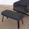 Vitra（ヴィトラ） / Grand Repos（グランレポ）パンチーナ / Dumet（デュメ）carbon black / ベーシックダークベース・パウダーコート仕上げ