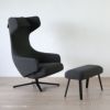 Vitra（ヴィトラ） / Grand Repos（グランレポ）パンチーナ / Dumet（デュメ）carbon black / ベーシックダークベース・パウダーコート仕上げ