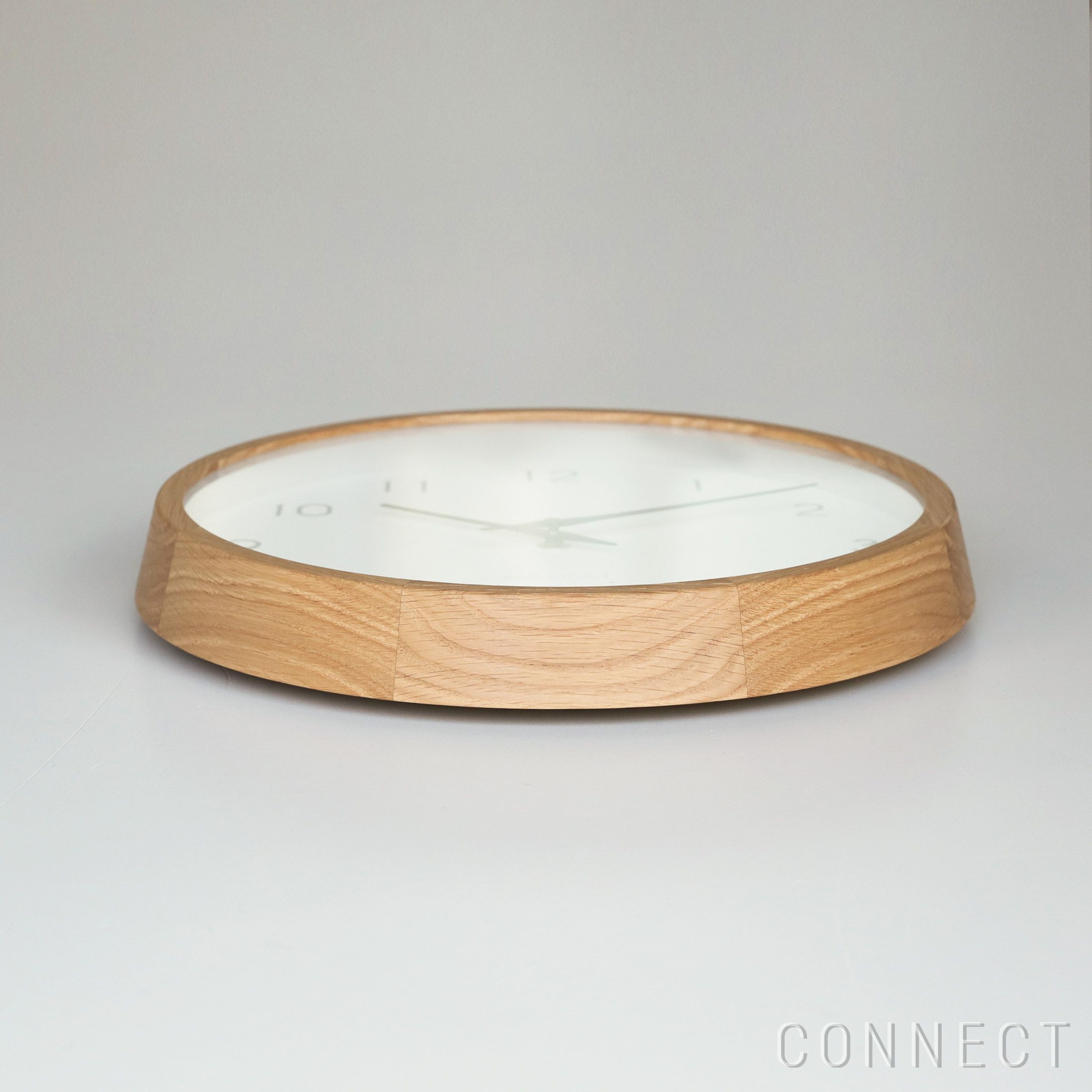 Lemnos（レムノス） / Campagne ( カンパーニュ ） / オーク・オイル仕上げ 掛け時計 非電波時計【CONNECT別注】