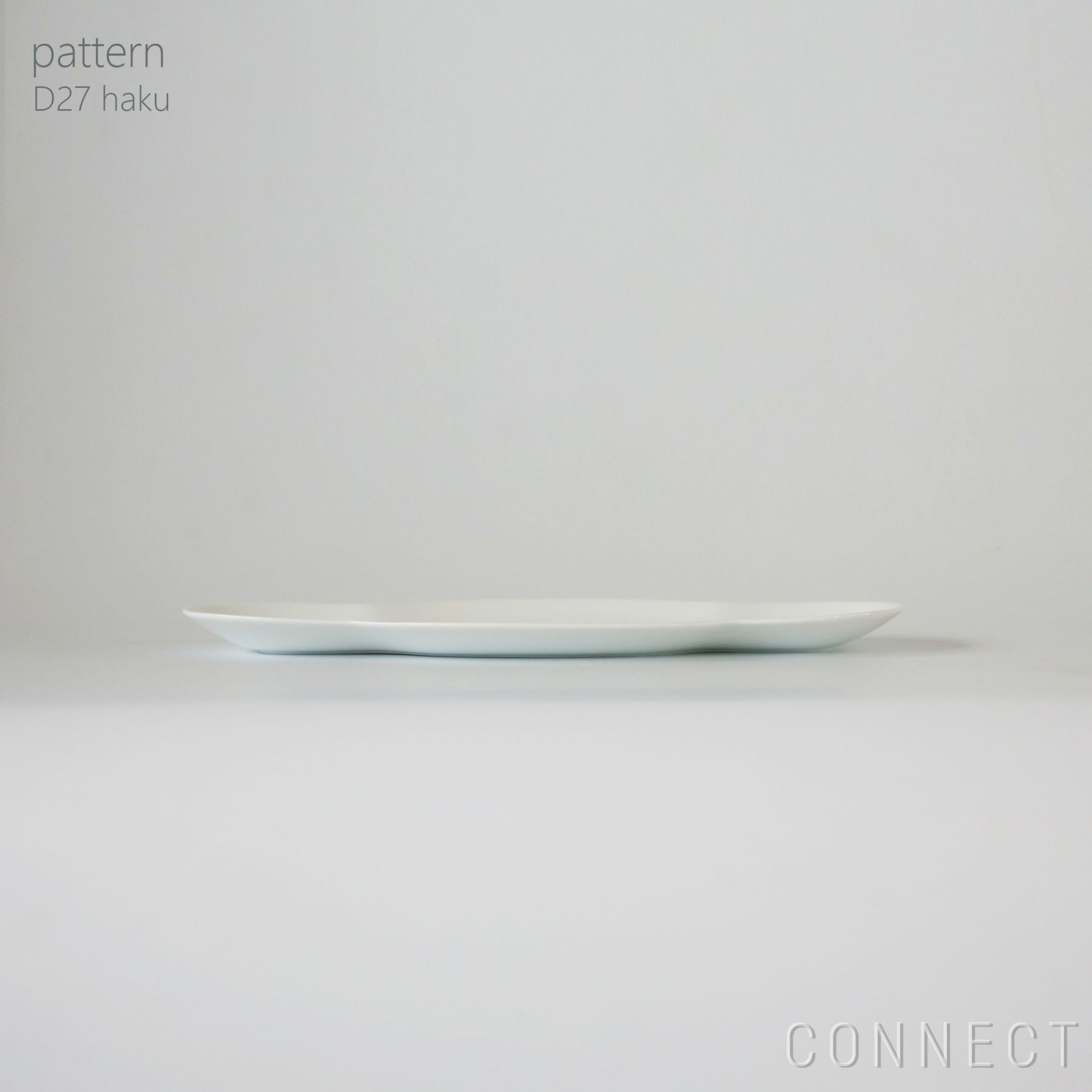 yumiko iihoshi porcelain （イイホシユミコ） / pattern（パターン） / D27 / haku