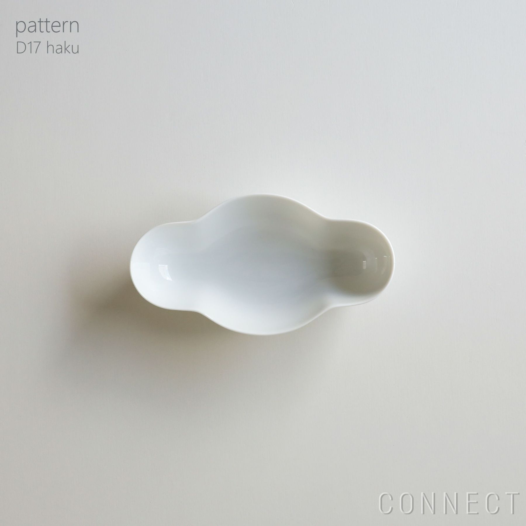 yumiko iihoshi porcelain （イイホシユミコ） / pattern（パターン） / D17 / haku