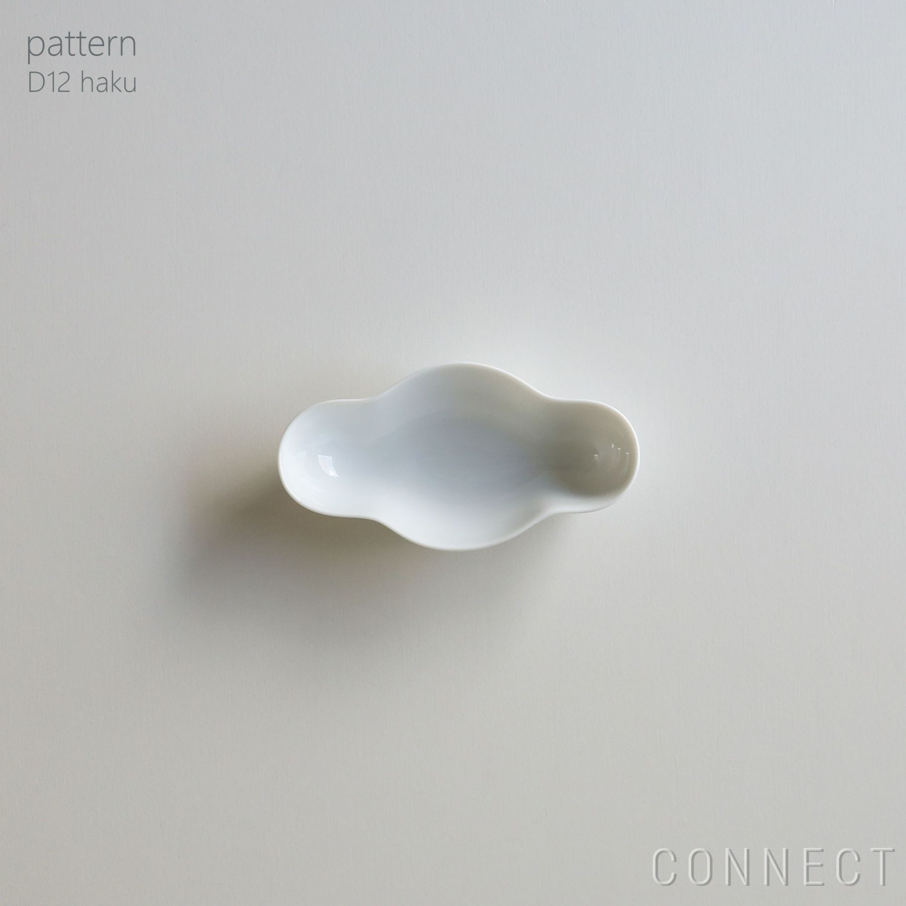 yumiko iihoshi porcelain （イイホシユミコ） / pattern（パターン） / D12 / haku