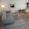 【アウトレット】FREDERICIA（フレデリシア） / Konami Sofa（コナミソファ） / Model 4952 / 2シーター / ブラックベース / Fiord 121（フィヨルド）