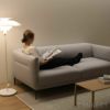 【アウトレット】FREDERICIA（フレデリシア） / Konami Sofa（コナミソファ） / Model 4952 / 2シーター / ブラックベース / Fiord 121（フィヨルド）